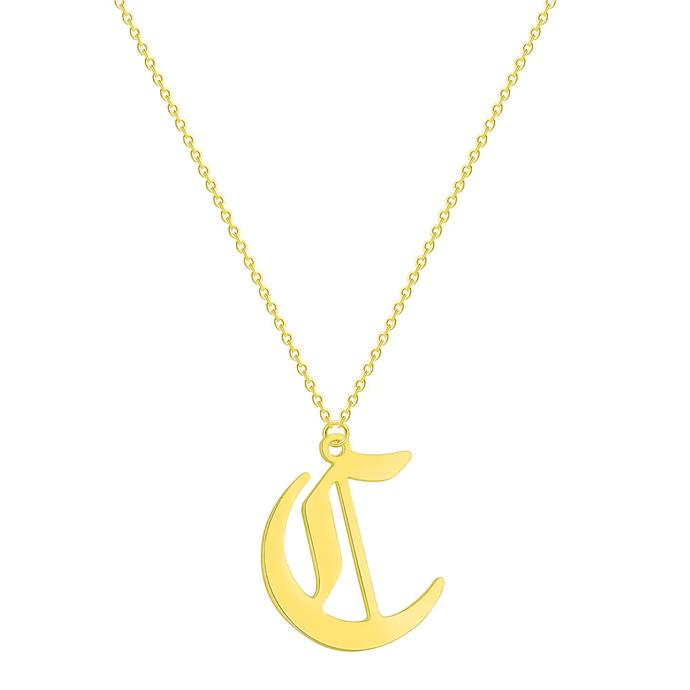 Radiant Letter C Pendant