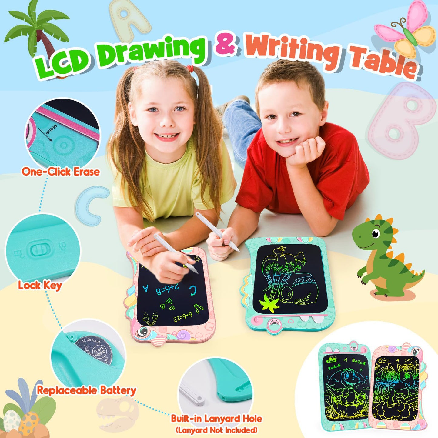 LCD Writing Tablet for Kids