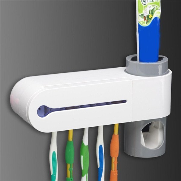 Toothbrush Holder and Toothbrush Sterilizer