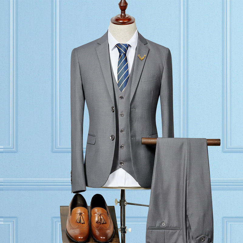 Men’s Custom Slim 3-Piece Suit