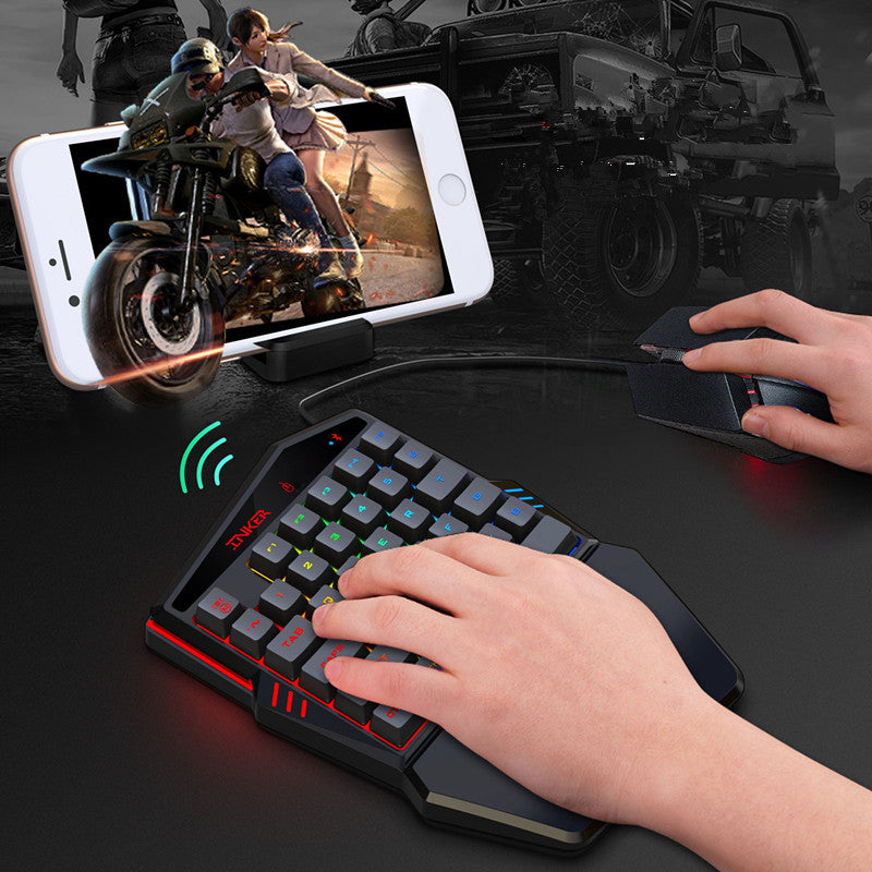 One-handed keyboard for Gaming