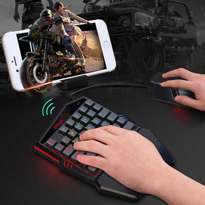 One-handed keyboard for Gaming