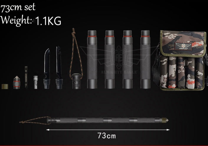 TrailGuard Tactical Hiking Stick