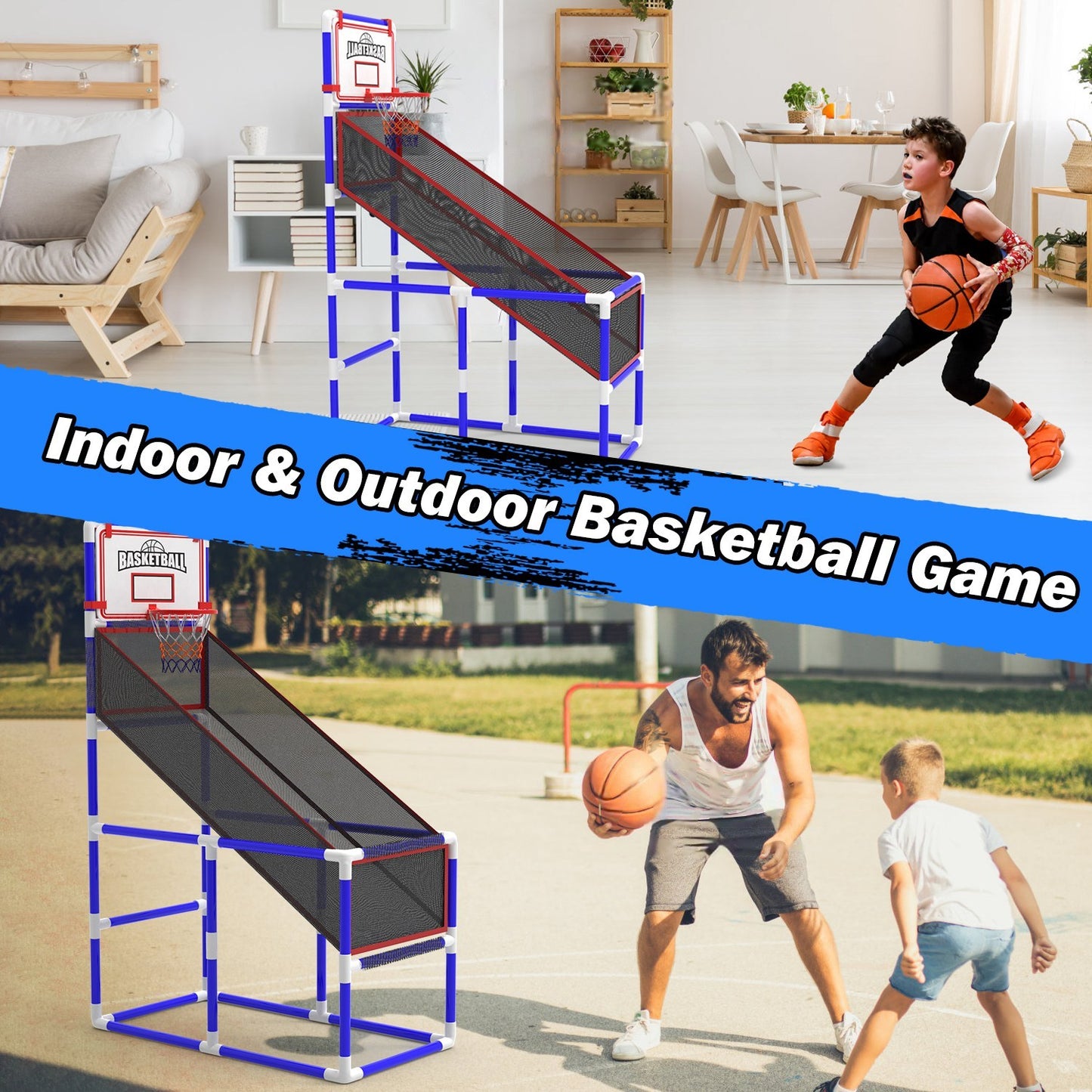 Kids Basketball Game Set