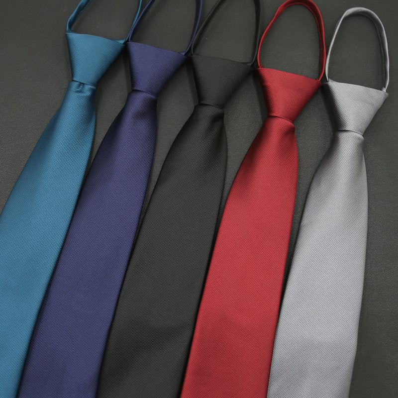 Men’s Zipper Business Tie
