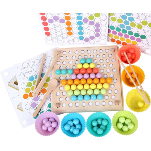 Wooden Learning & Matching Game