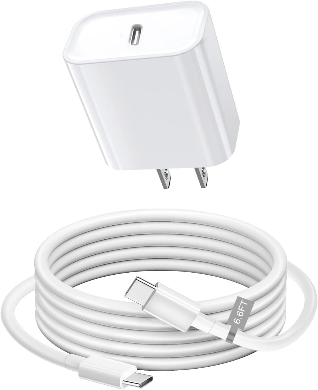 6FT Fast Charging Cable with Plug