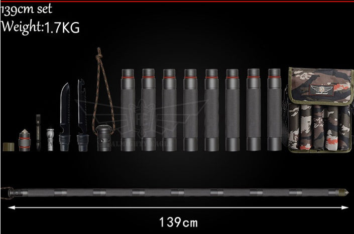 TrailGuard Tactical Hiking Stick