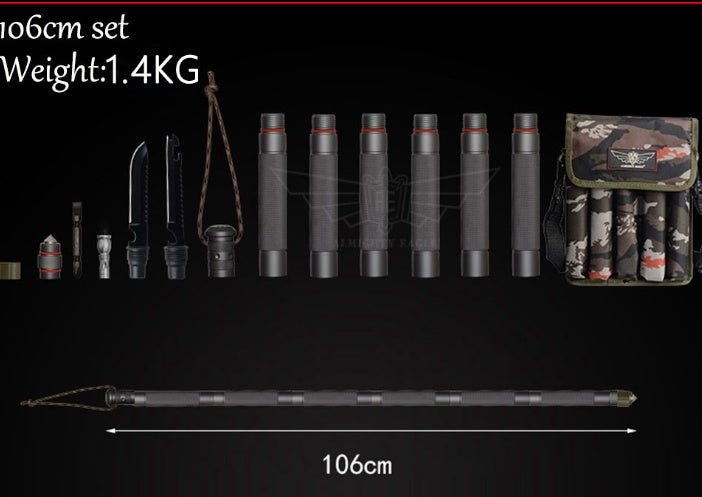 TrailGuard Tactical Hiking Stick