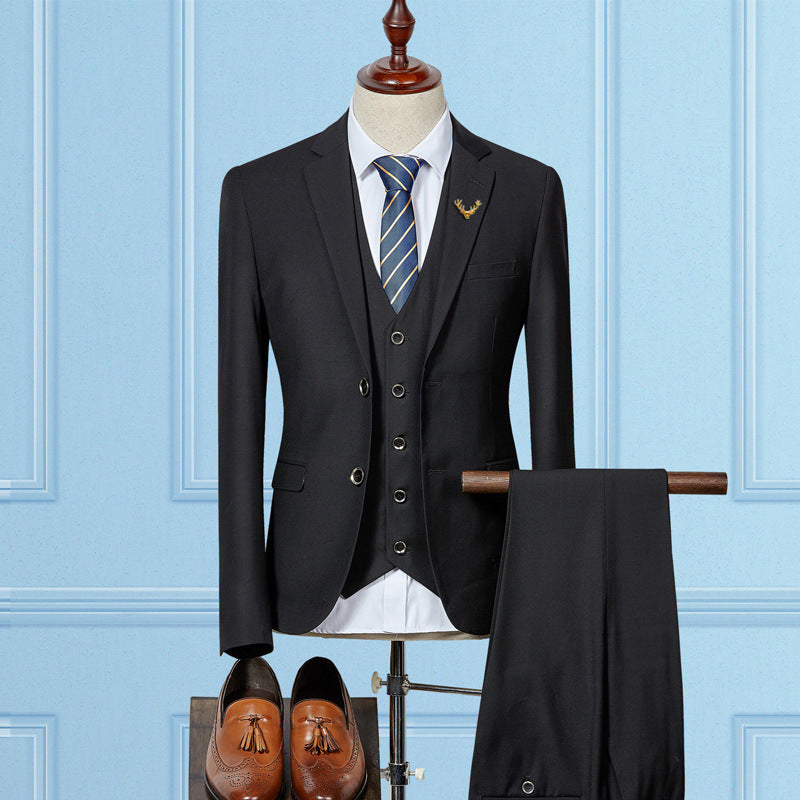 Men’s Custom Slim 3-Piece Suit