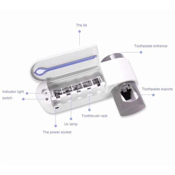Toothbrush Holder and Toothbrush Sterilizer