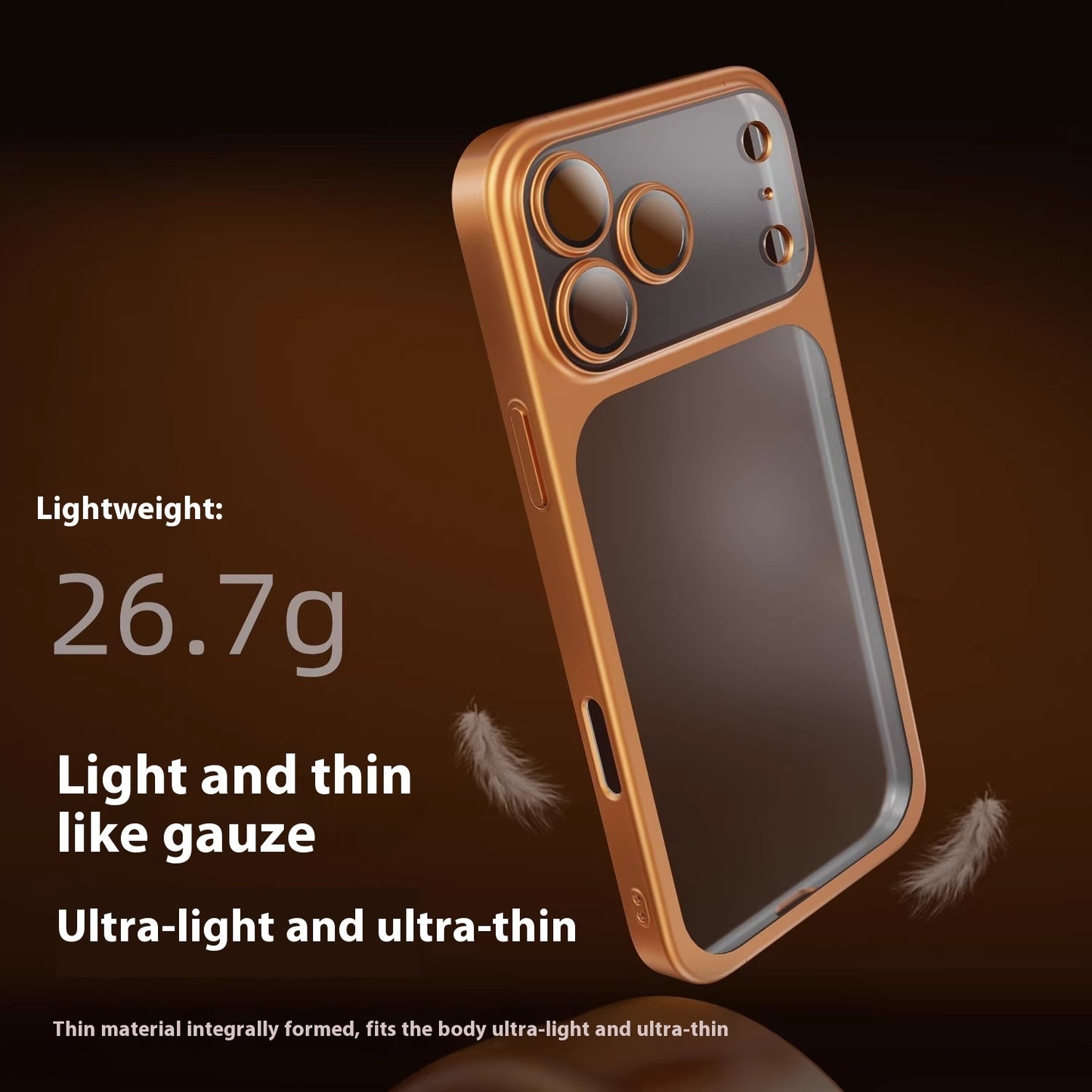 Frosted Electroplating Pc Drop-resistant All-inclusive IPhone Case
