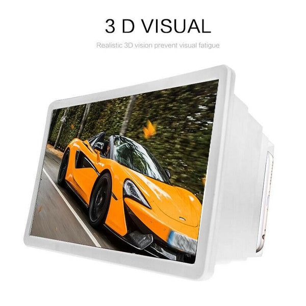 SmartView White Phone Screen Magnifier – Expands Your Smartphone Display