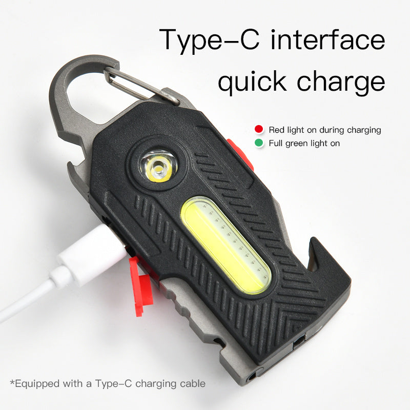 Multifunctional Keychain LED Work Light