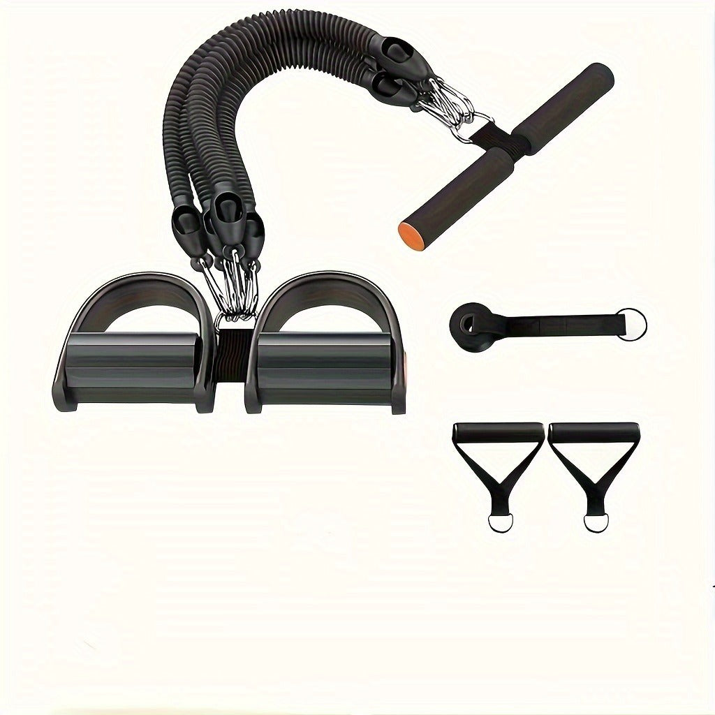 Adjustable Resistance Bands with Handles & Foot Pedals