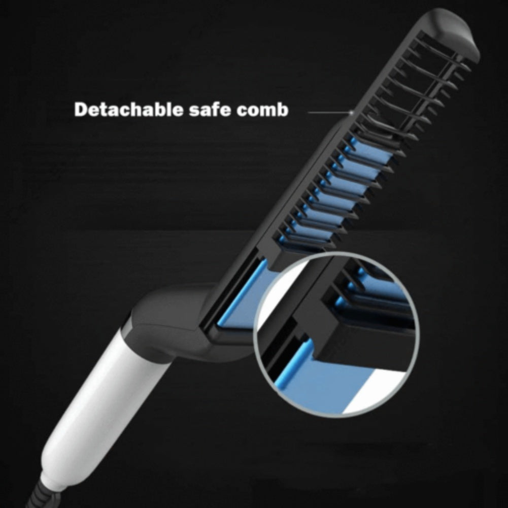 Electric Hair & Beard Straightening Brush