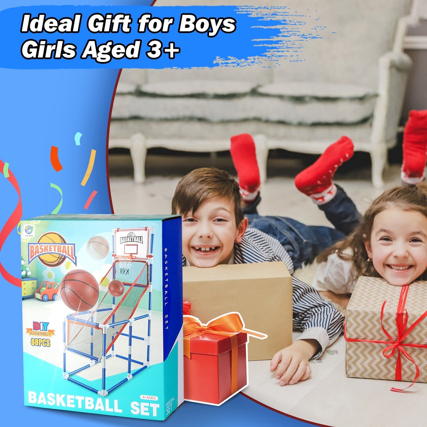 Kids Basketball Game Set