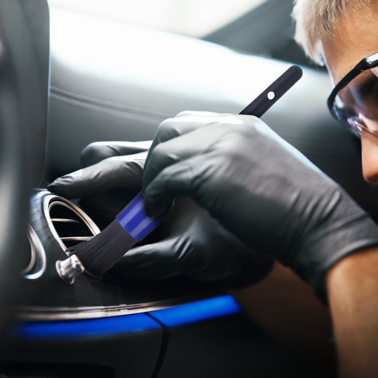 26-Piece Car Detailing Brush & Cleaning Kit