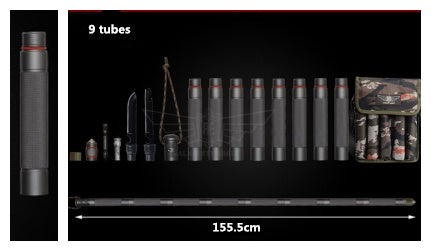TrailGuard Tactical Hiking Stick