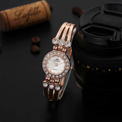 Lux Hollow Bracelet Watch for Women