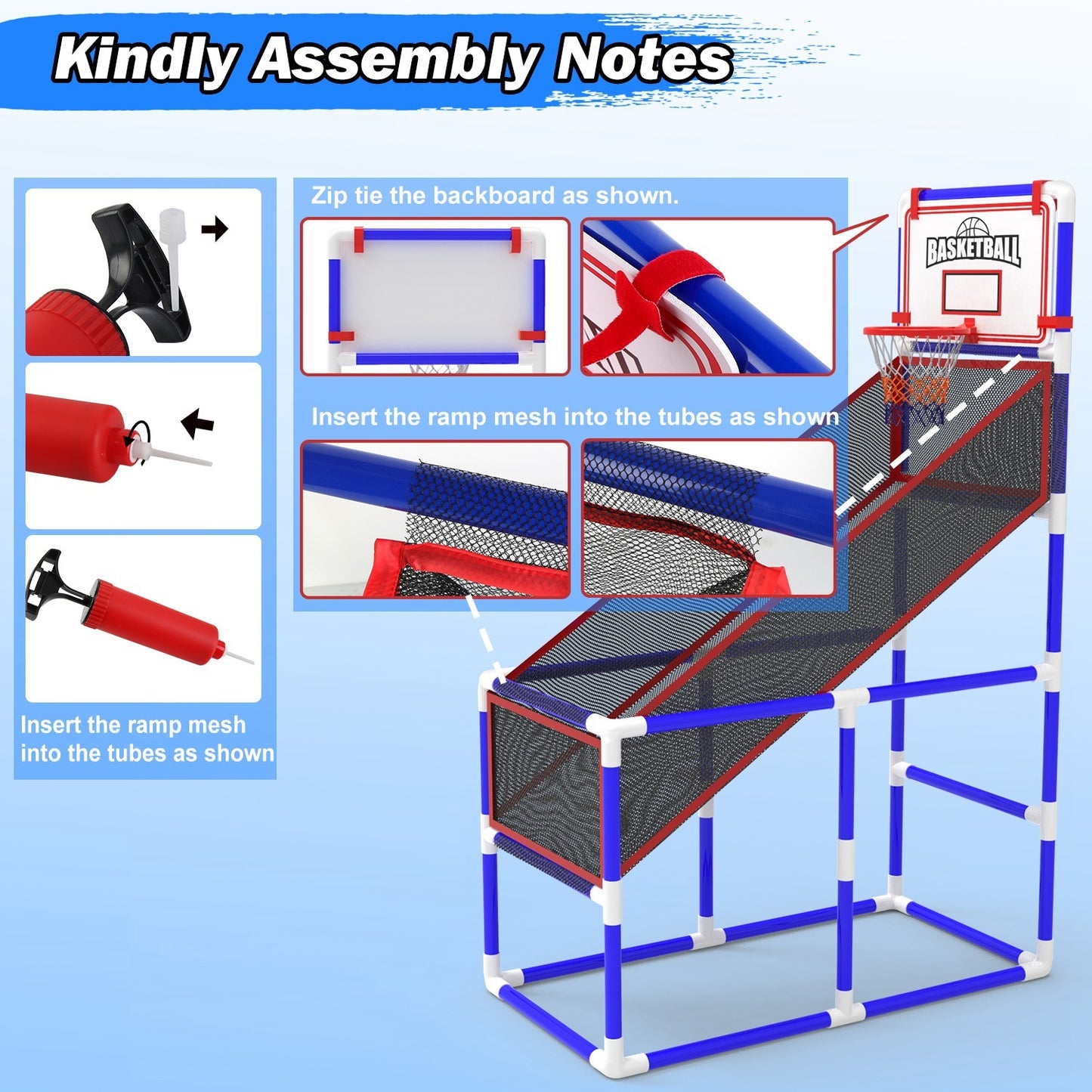 Kids Basketball Game Set