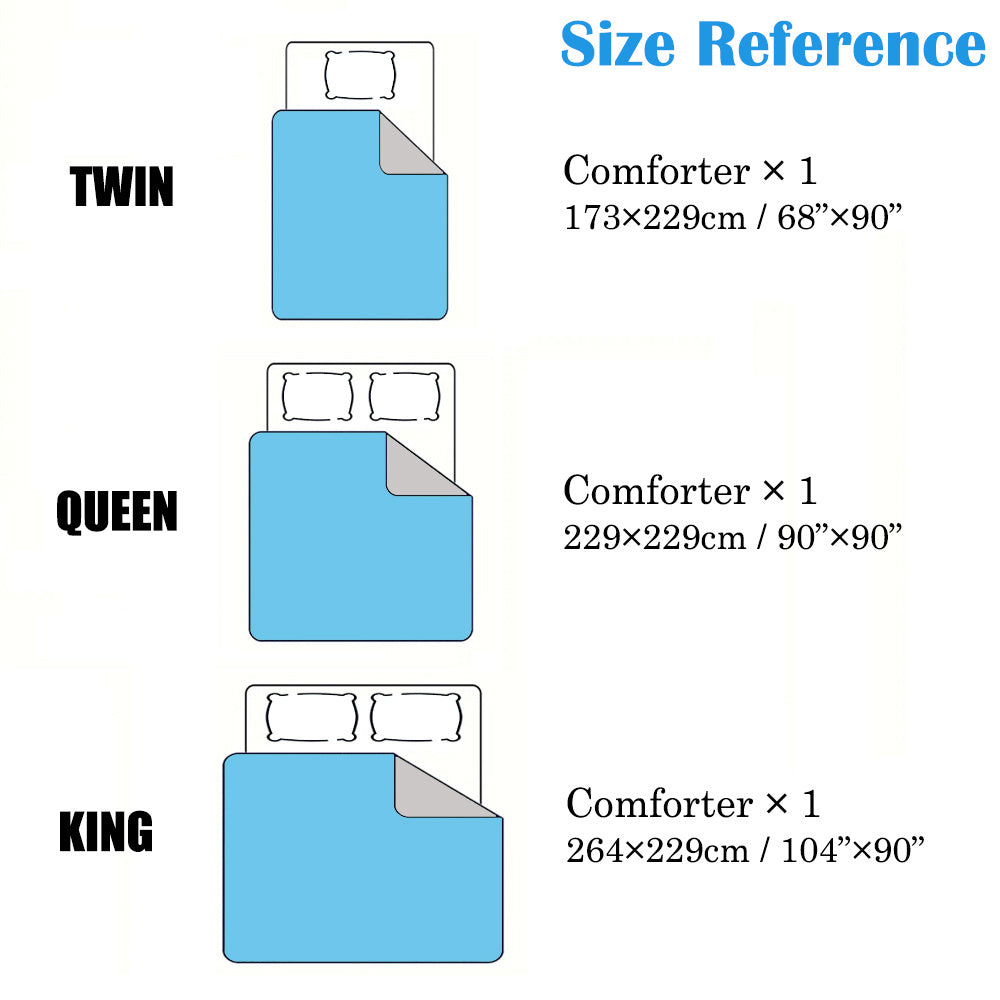 Velvet Camouflage Duvet Cover Set - Blue