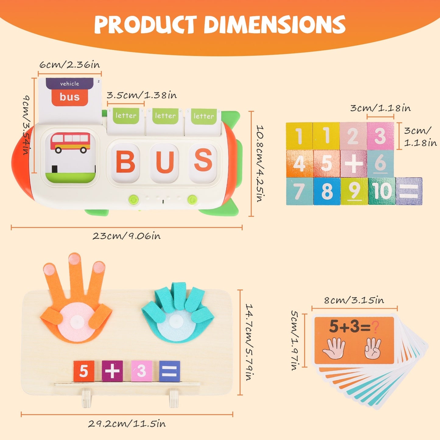 Number & Alphabet Learning Toy