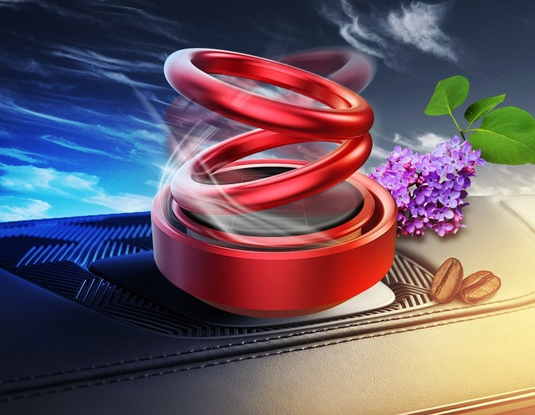 Solar Rotating Car Air Freshener