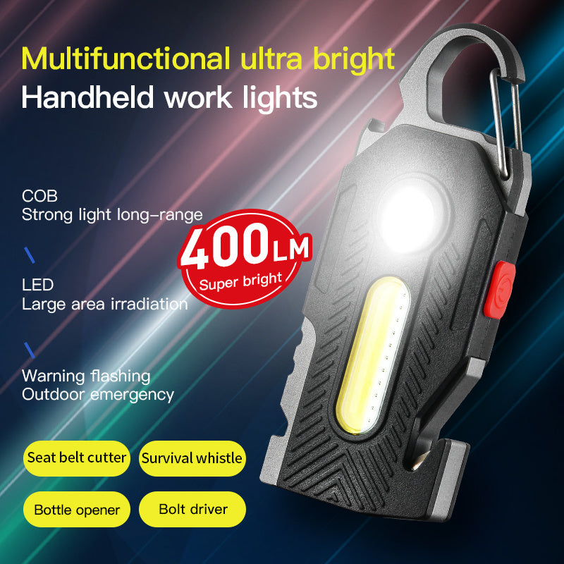 Multifunctional Keychain LED Work Light