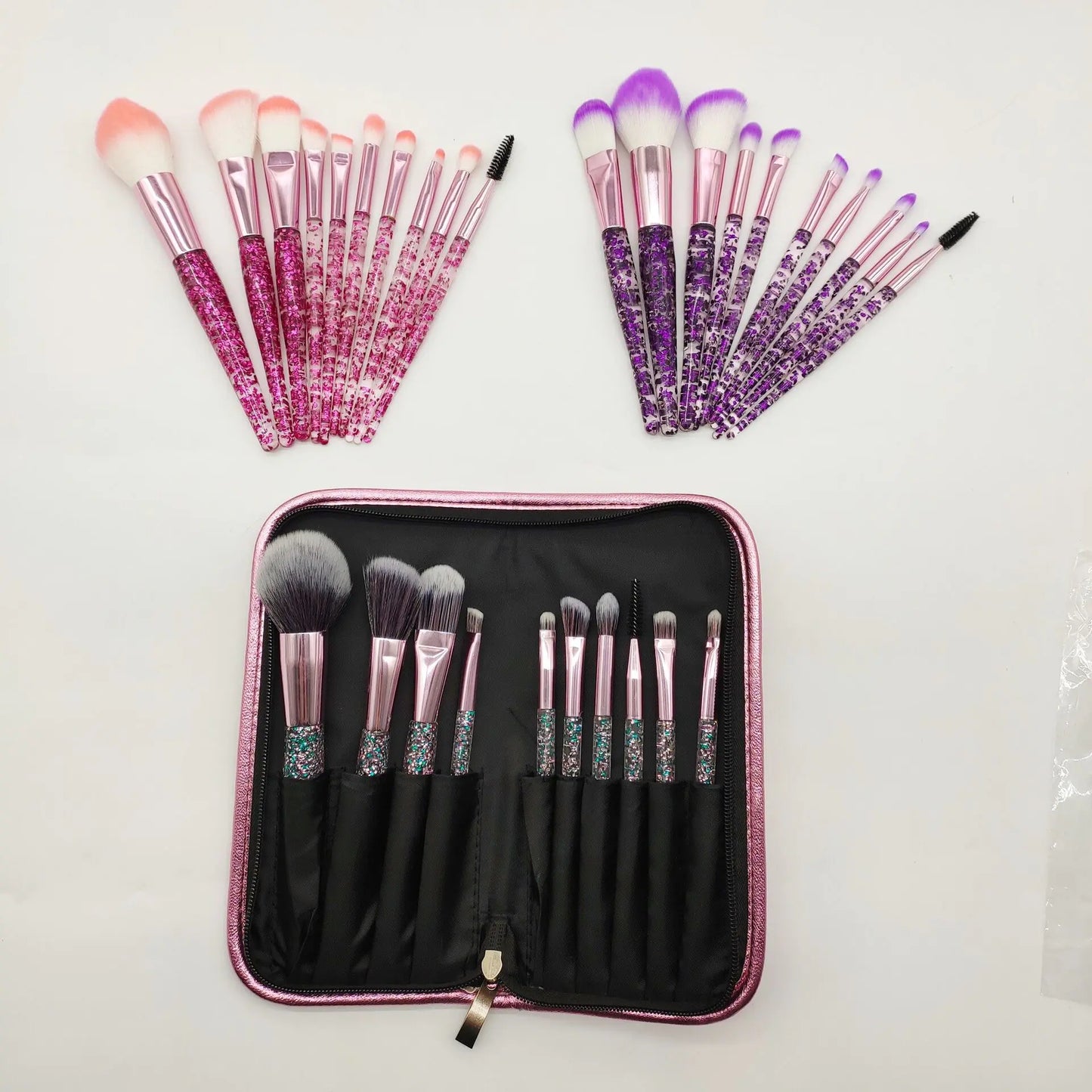 10-Piece Essential Makeup Brush Kit
