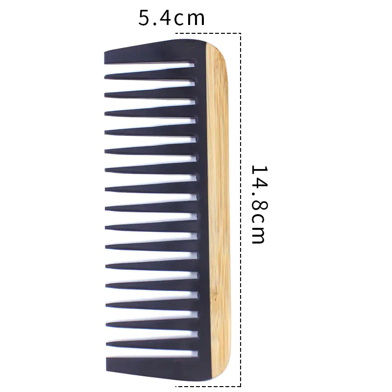 Eco-Friendly Bamboo Hair Comb - Anti-Static