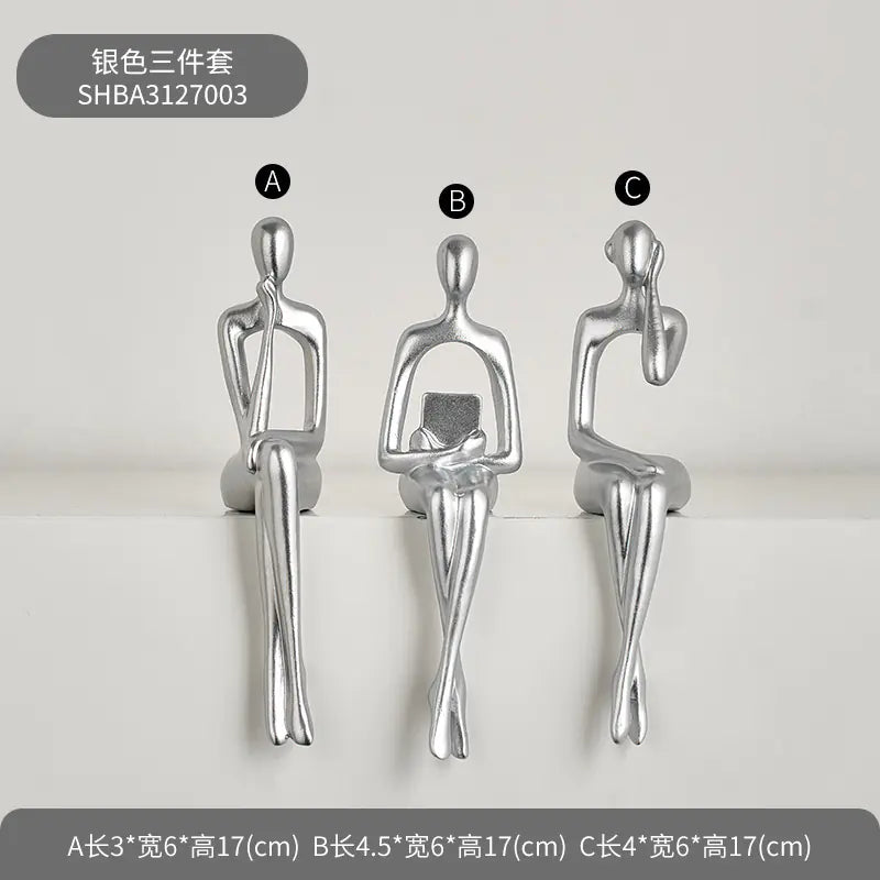 Wow House Original Design Abstract Figurine for Home Decor