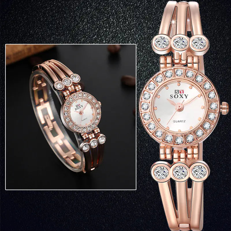 Lux Hollow Bracelet Watch for Women