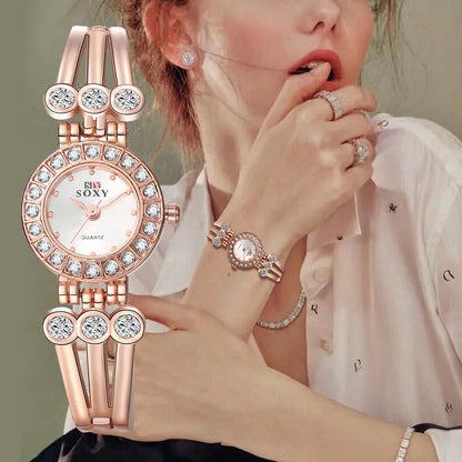 Lux Hollow Bracelet Watch for Women