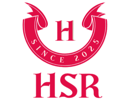 Red logo with 'H' and 'HSR' text on a grid background