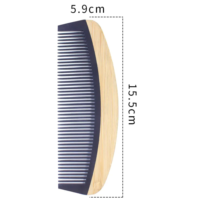 Eco-Friendly Bamboo Hair Comb - Anti-Static