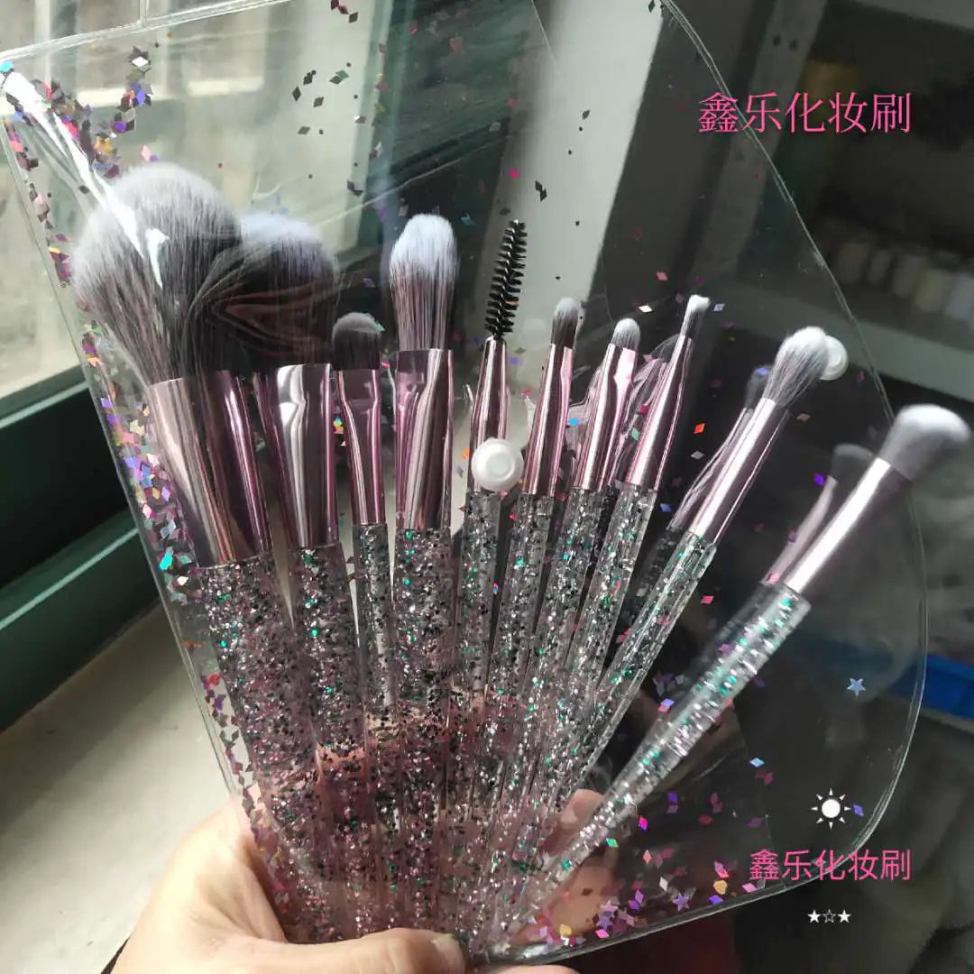 10-Piece Essential Makeup Brush Kit