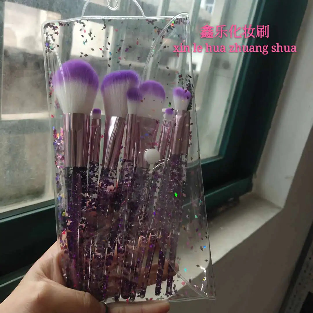 10-Piece Essential Makeup Brush Kit