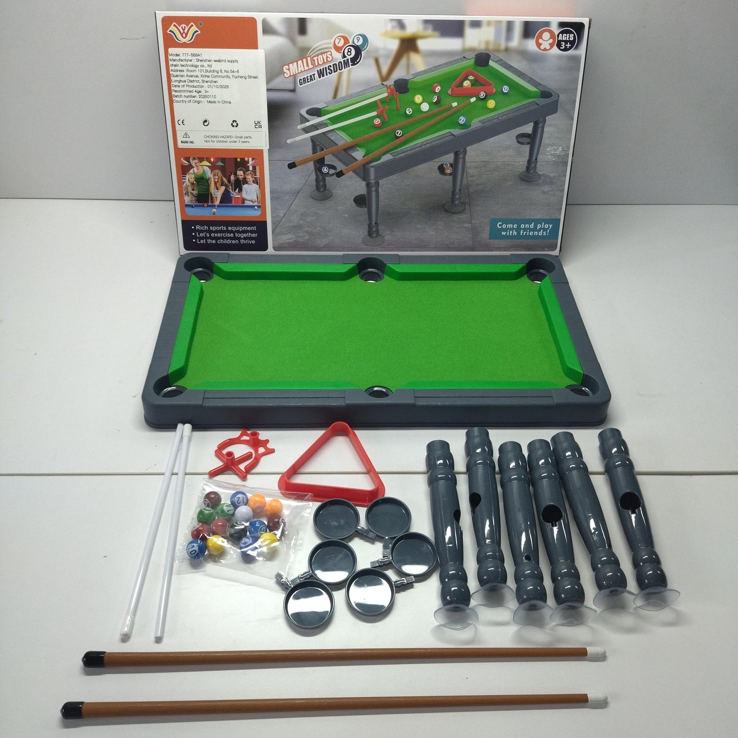 Billiards Table Game Set