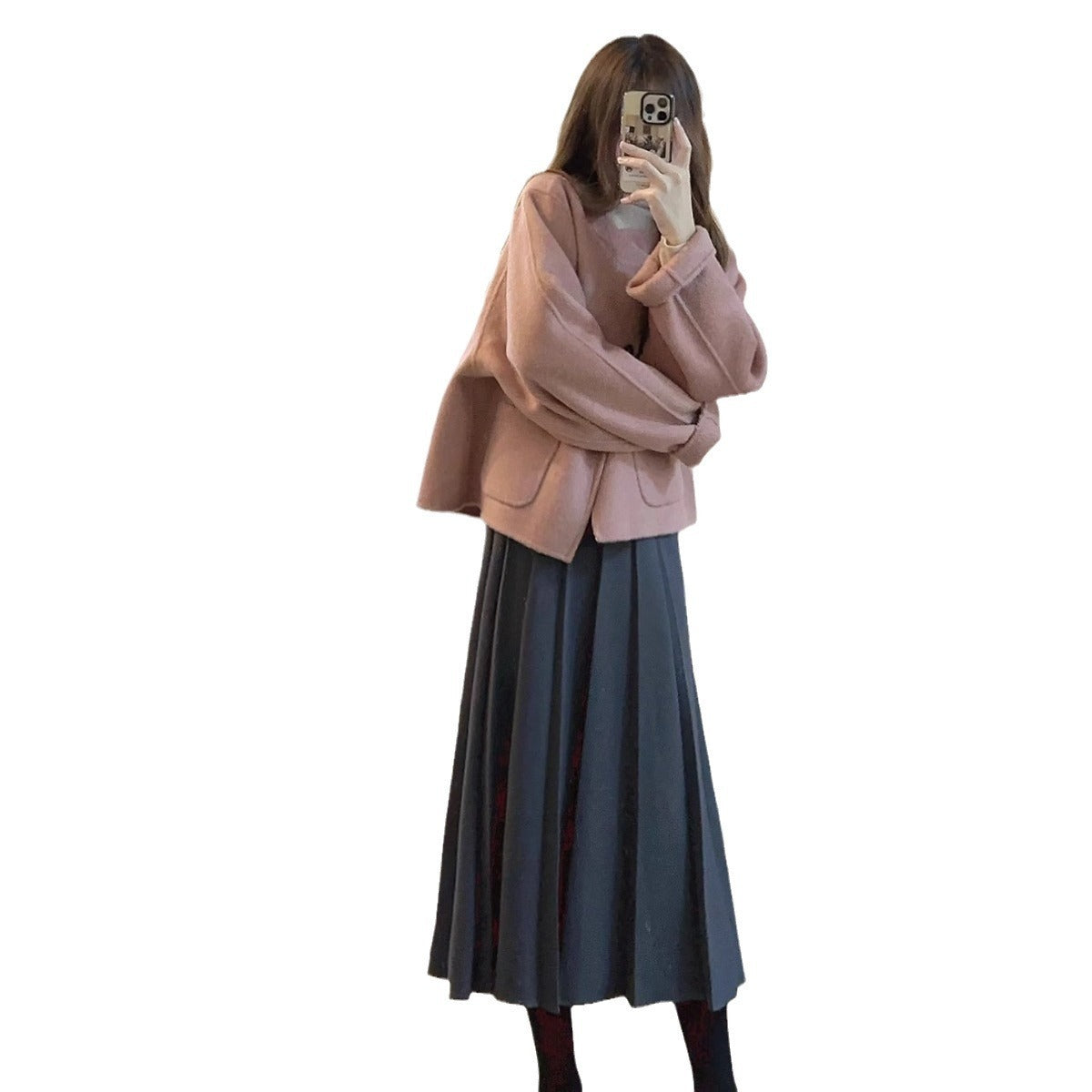 Women's Short Coat Winter Korean Drama Wear