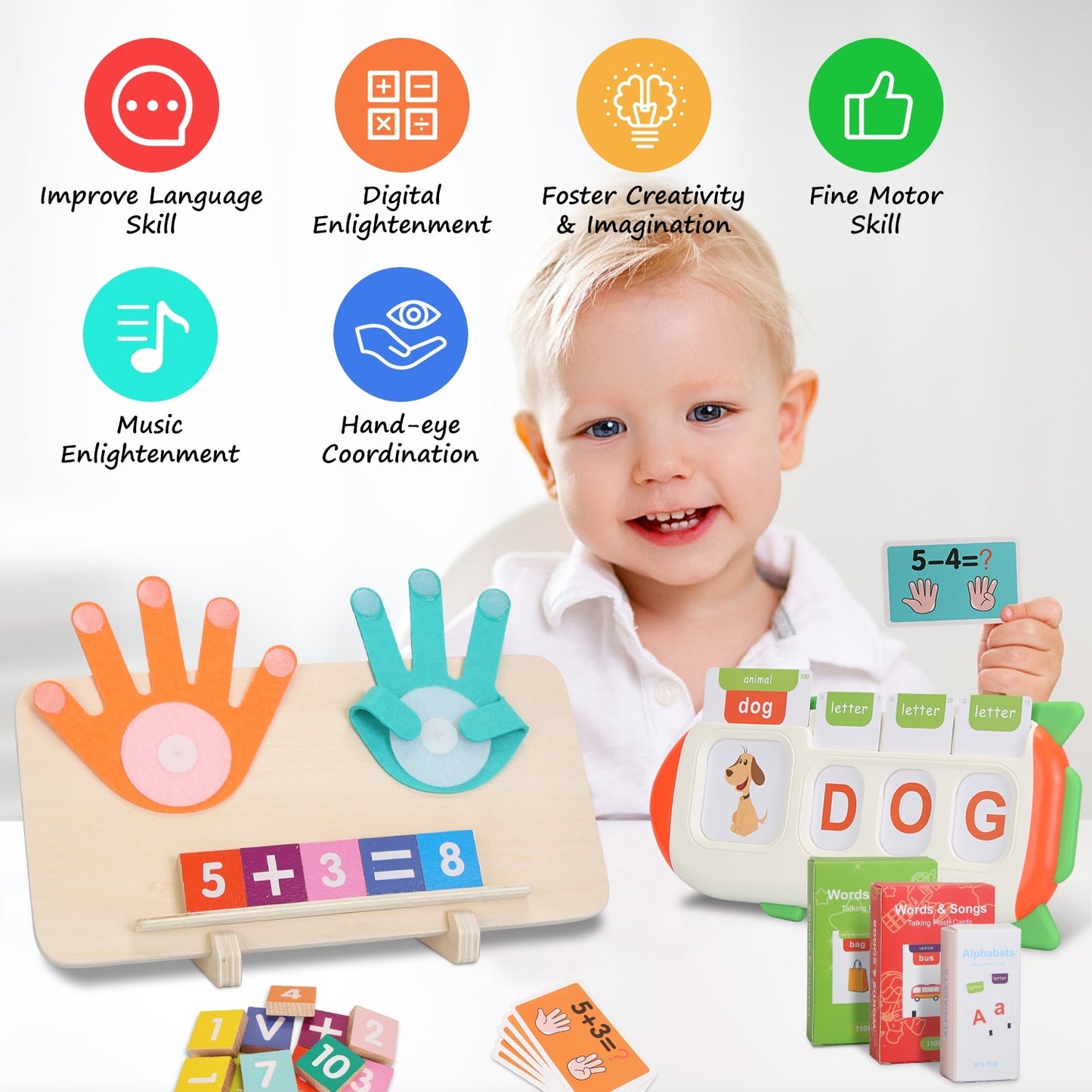 Number & Alphabet Learning Toy