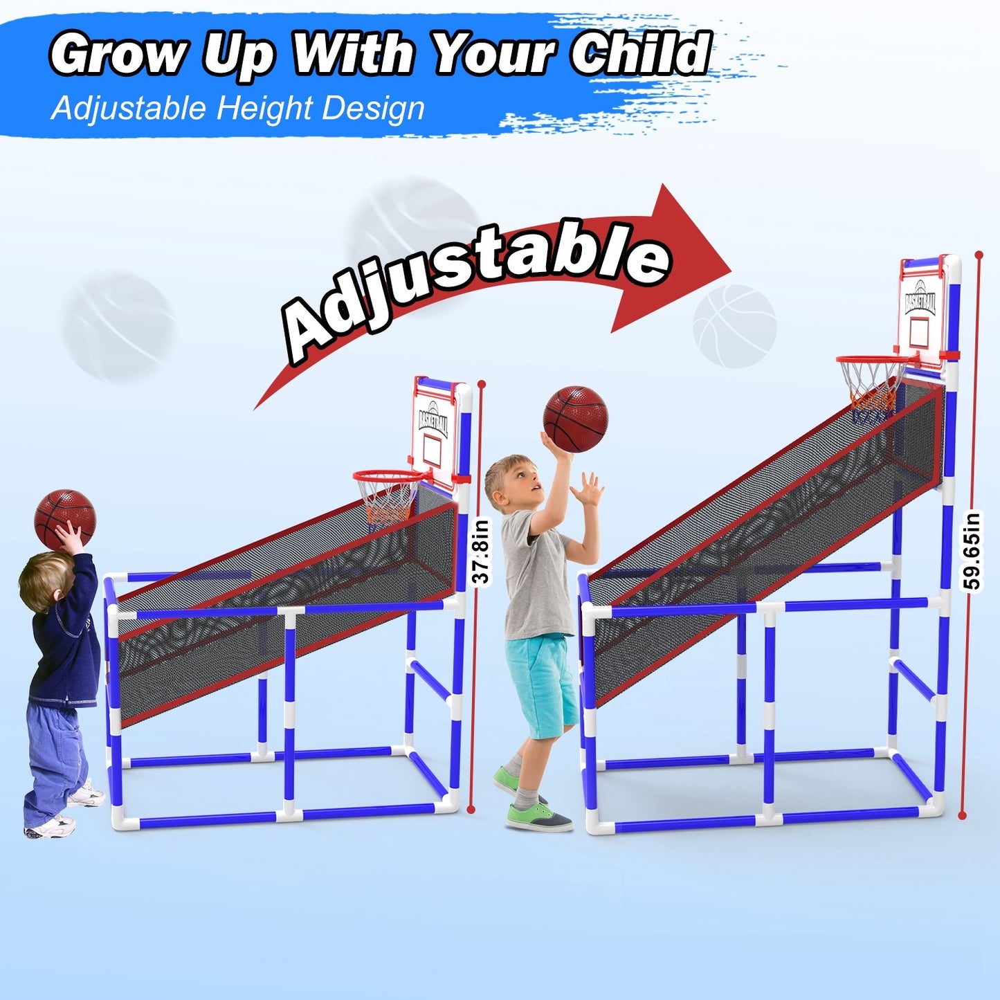 Kids Basketball Game Set