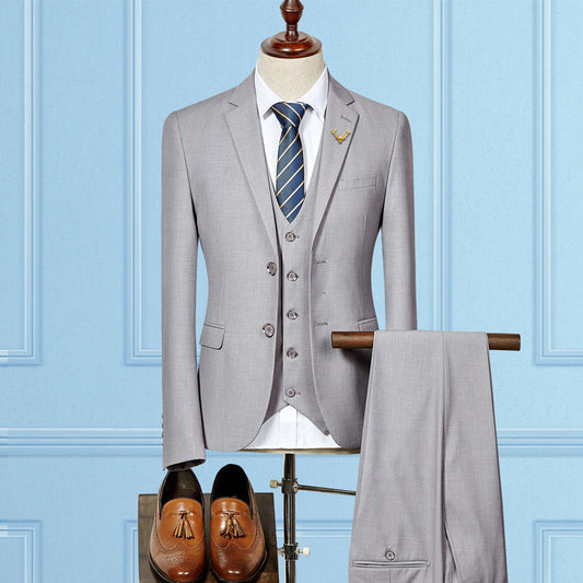 Men’s Custom Slim 3-Piece Suit