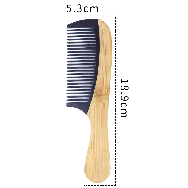 Eco-Friendly Bamboo Hair Comb - Anti-Static