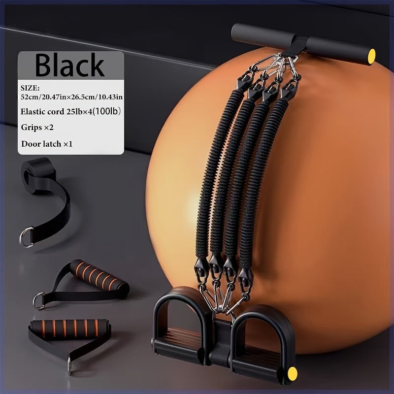 Adjustable Resistance Bands with Handles & Foot Pedals