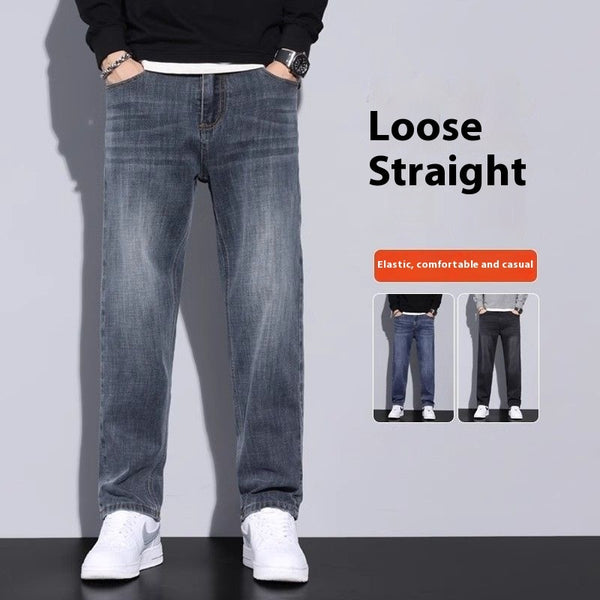 Men’s Loose Straight Casual Jeans