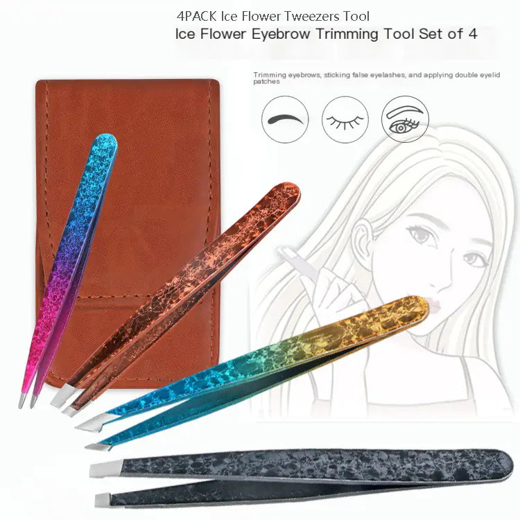 Twin-Sided Stainless Steel Tweezer Kit