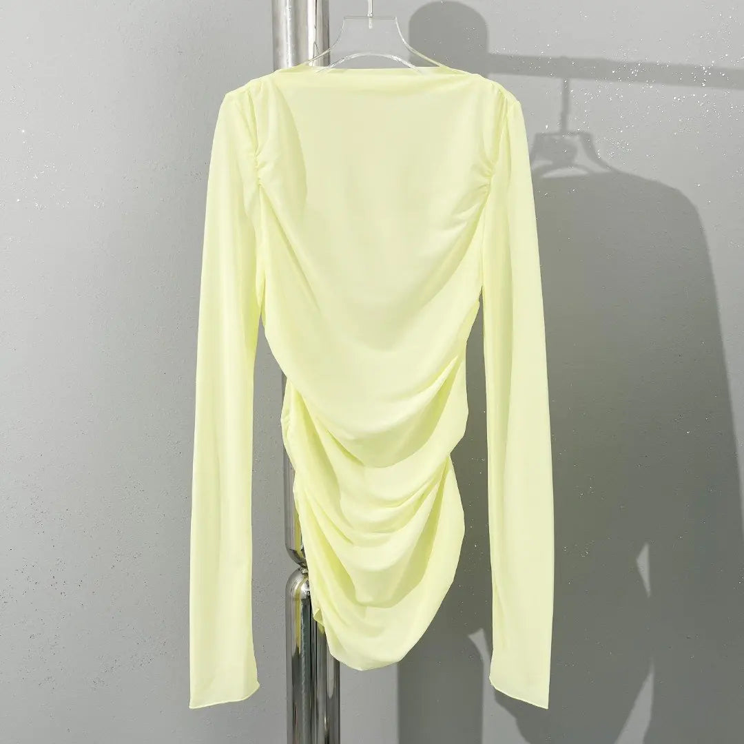 Macaroon Slim Layering Tee