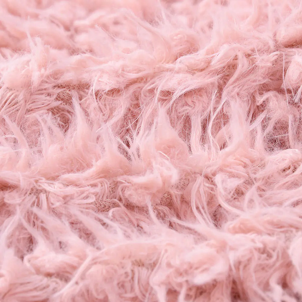 Chic Long Faux Fur Coat - Women's Winter Elegance