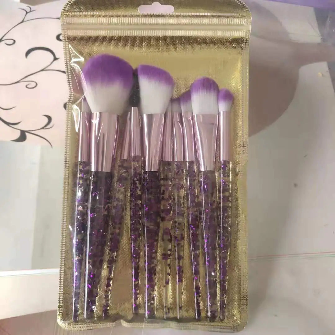 10-Piece Essential Makeup Brush Kit